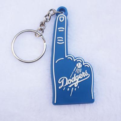 Wholesale Cartoon Character Keyring Customized Design 3D Silicone Rubber PVC Keychains Cheap Factory Price