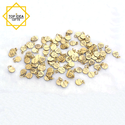 Jewelry Tags Supplier Butterfly Design Metal Jewelry Bracelet Necklace Charm Factory