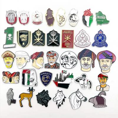 Arabia Country Magnet Brooch Mobile Phone Sticker