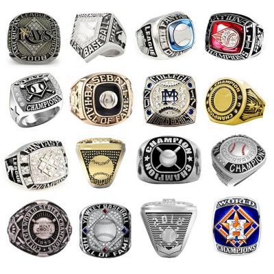 3D Baseball Ring Baseball Softball Finger Ring
