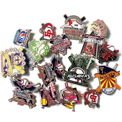 Baseball Trading Pin Softball Badge