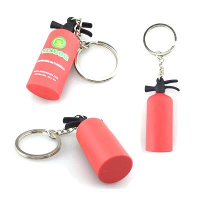 3D Rubber PVC Gas Keychain Silicone Soft PVC Gas Keycharm Keyring